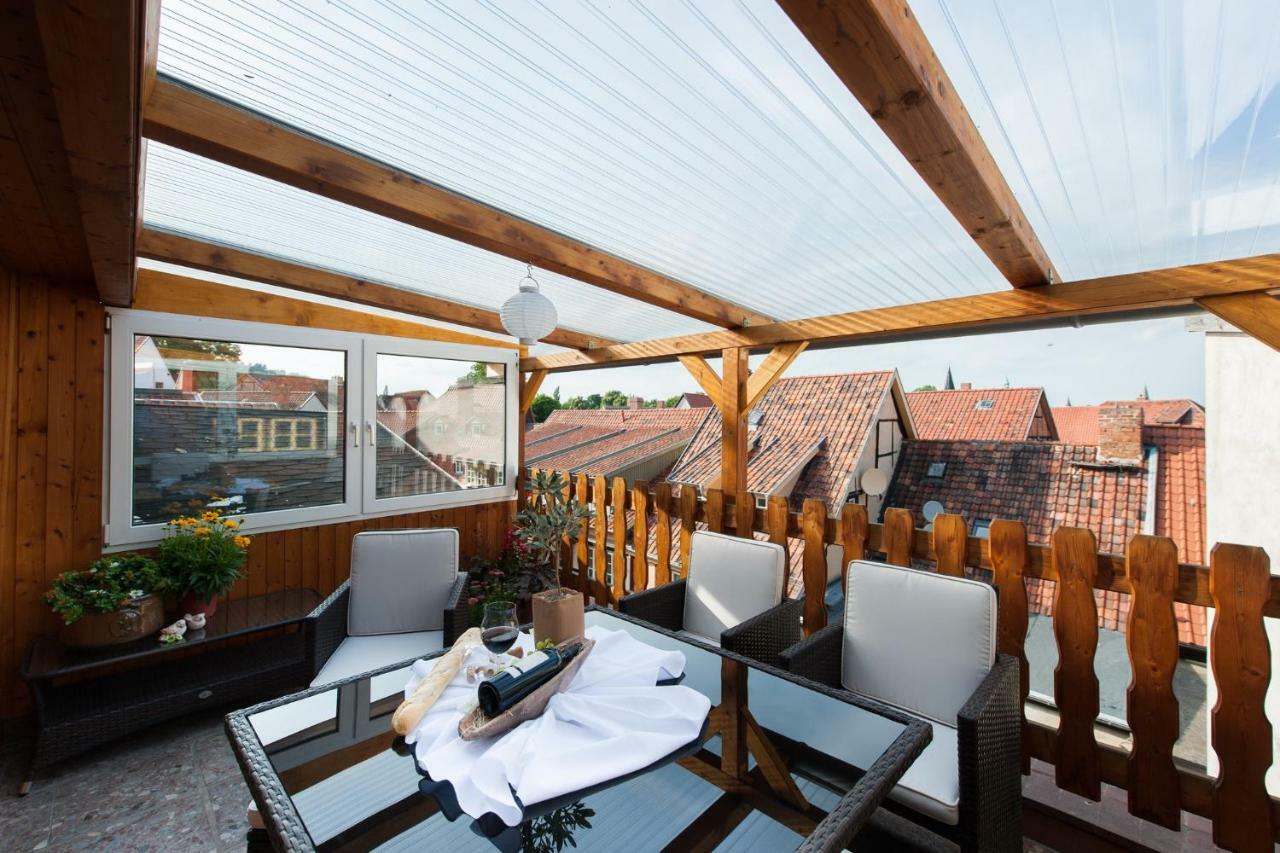 Ferienhaus Schlossgarten Quedlinburg Exteriör bild